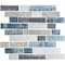 Andova Tiles Urbanite 1" x 4" Glass Mosaic Wall Tile ANDURB578 - alternate 1